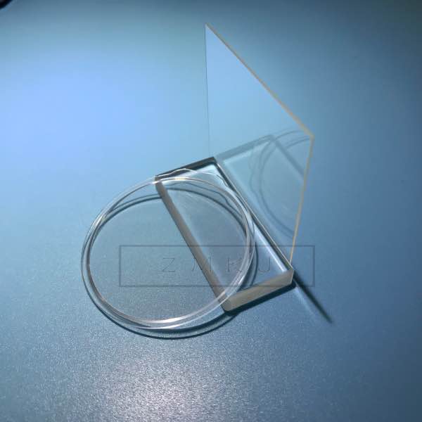 Vidro de tampa alto da safira da constante dielétrica altamente resistente à corrosão