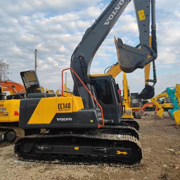 Hydraulic Used Excavator Original VOLVO EC140 Diggers 14 Ton