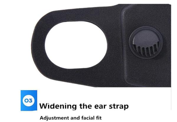 Soft Fabric N95 Respirator Mask Repeated Washing Customized Color And Size