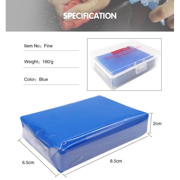 Red Medium Mild Grade Clay Bar Kit For Car Washing Auto Detailing