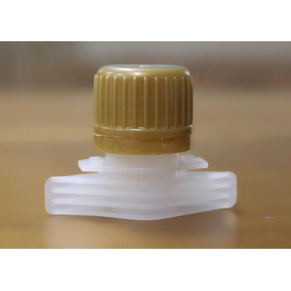 Eco Friendly No Plasticizer Plastic Spout Caps Nozzle Top On Compound Bag