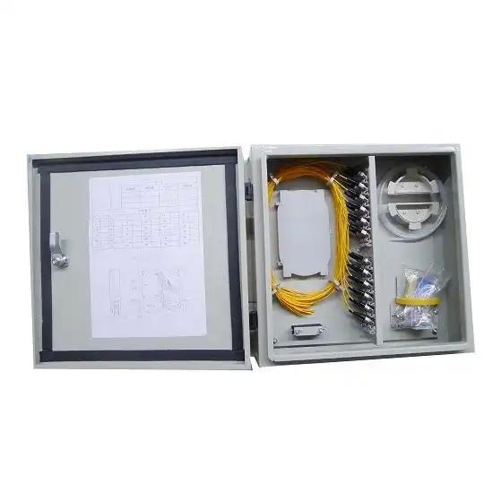 Wall Mount ODF Fiber Optic Distribution Cabinet , Optical Fiber Distribution Frame IP68