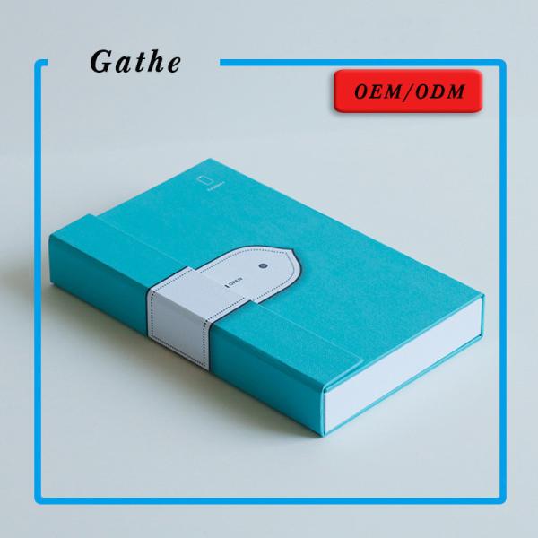 OEM Blue Folding Mobile Case Packaging Box Recyclable Paper