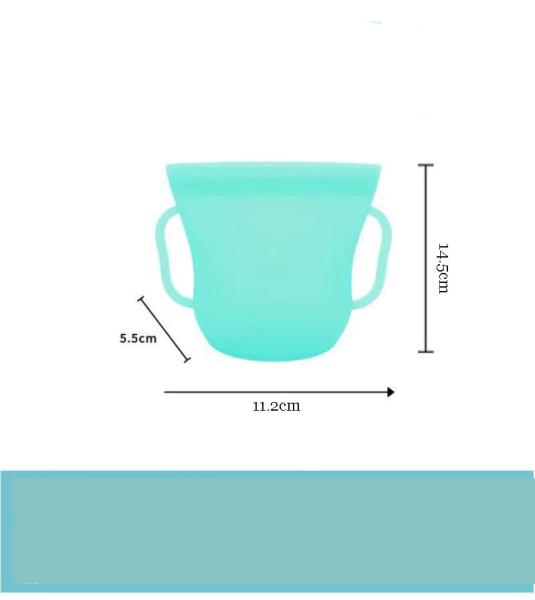 Food Grade Silicone Children'S Snack Cup Food Preservation Cup Baby Breast Milk Preservation Silicone Storage Bag