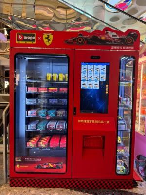 Fashion Toy Car Model  Vending Machine with Transparent Cabinet and Costomized Stickers