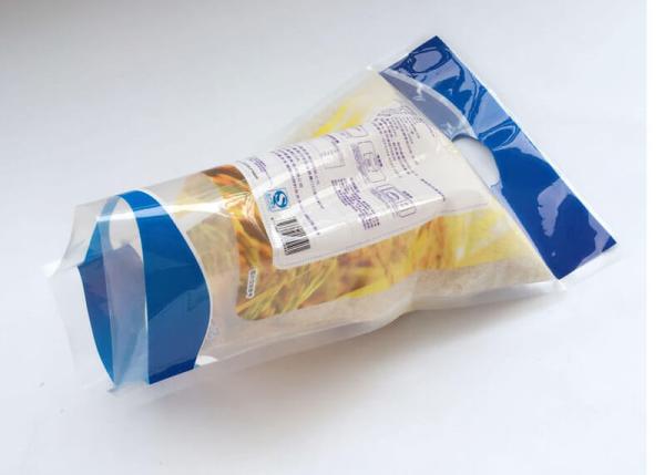 Waterproof Heat Sealed Plastic Rice Bags Polyethylene Sacks Environmental Friendly