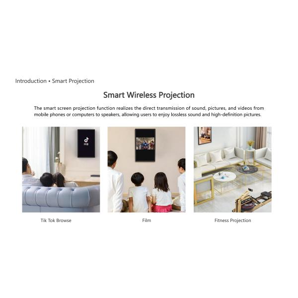 Tik Tok Browse Authentic Oil Paintings Speaker 5.0 Bluetooth WiFi