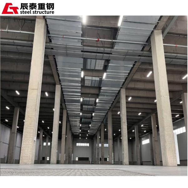 Prefabricated Industrial Building Hot Rolled H-beam Frame Warehouse