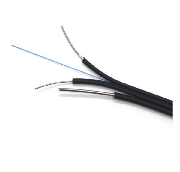 1F 2F 4F Self Supporting Drop Cable FTTH Butterfly Drop Cable Black 2.0×5.0mm