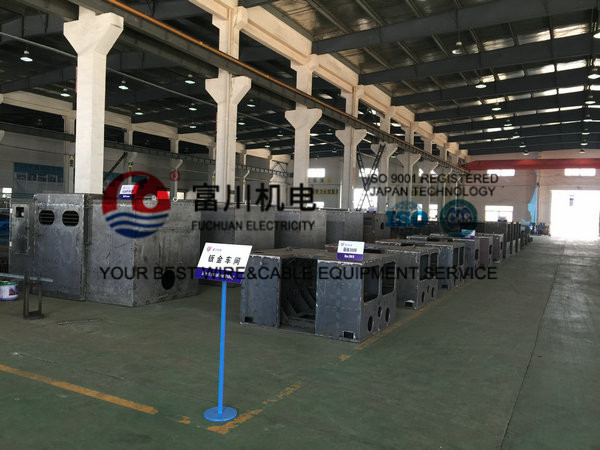 Fuchuan Cable Wire Bunching Machine Above 7 Pcs Wires 18.5Kw Equipment