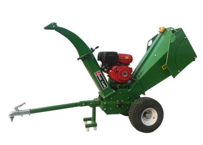 Recoil Start 5 Inches Gasoline Wood Chipper With CE Certificate 11KW 15HP
