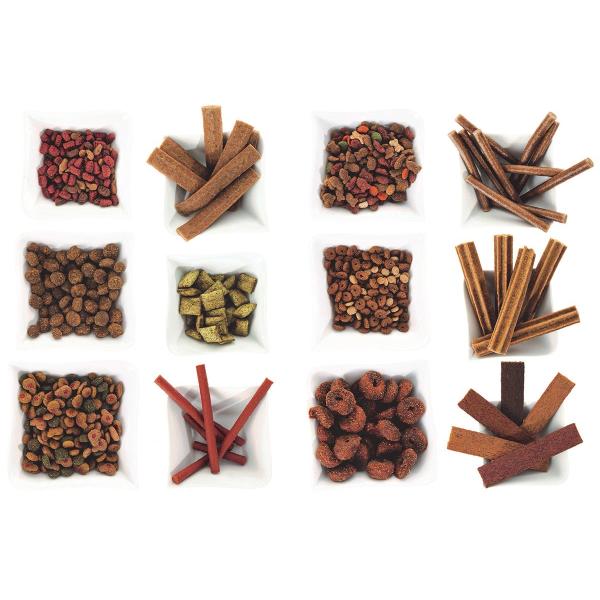Auto Traying Pet Food Extruder Make Organic Dog Beef Sticks Treats And Pet Chews