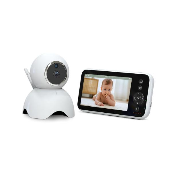 5.5 Inch Wireless Baby Monitor with PTZ Camera and Night Vision