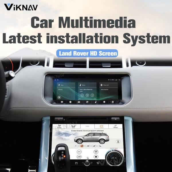 Android 12 Touch Screen Car Radio For Range Rover Sport L494 2013-2017 GPS Navegação Multimédia Android Auto