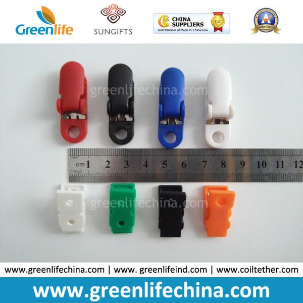 Durable Top Quality China Manufacturer Office/School Used Plastic Badge Clips w/Custom Logo