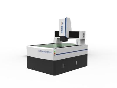 Grande ponte do curso 2500*1500 que move o sistema de medição video CHECKMASTER do CNC da espessura 3D para as peças grandes
