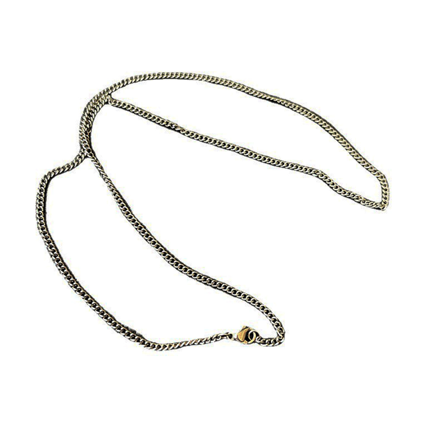 Pure Titanium Jewelry Denim Chain Pendant Accessory DIY Retro Twist Chain Tinl1145