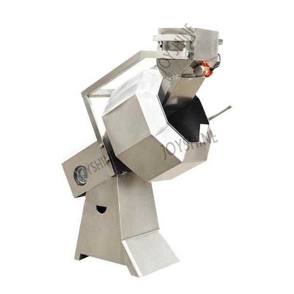 150kg/H Fried Food Potato Chips Snacks Seasoning Machine Octagonal Peanut Flavoring Coating Machine