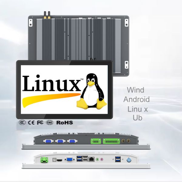 18.5inch 21.5inch 23.6inch 1920 * 1080 Android Industrial IP65 Embedded Touch Screen All in One Panel PC