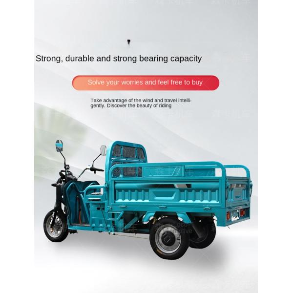 351-500w Electric Tricycle for Adult Passenger Max Speed 25-35km/h