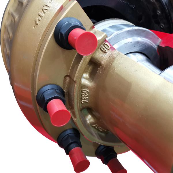 BPW Truck 16T Square Beam Trailer запасная часть Воздушная подвеска Передняя задняя ось для полуприцепа