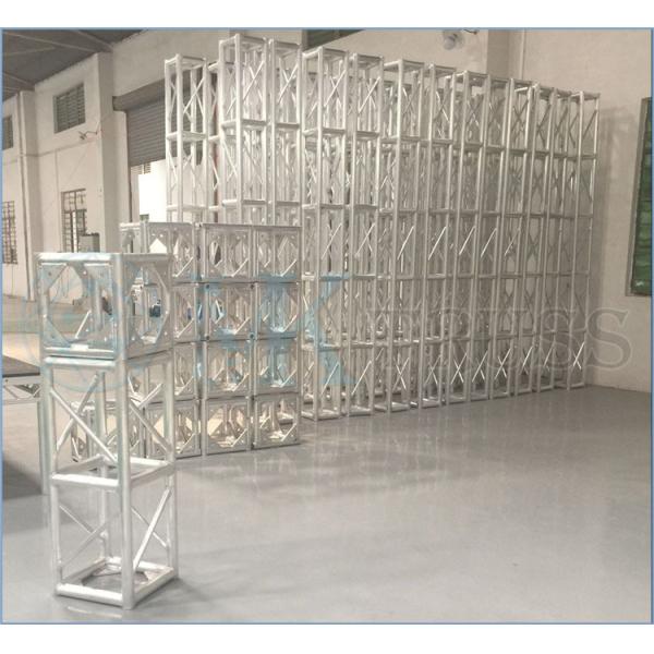 Aluminum Lighting Screw Trussing for Stage Design at Sporting Events 400*400mm Size