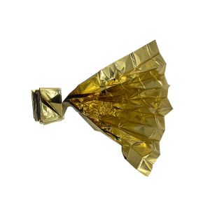 Emergency Mylar Space Blanket Manual Powered First-Aid Survival Gear