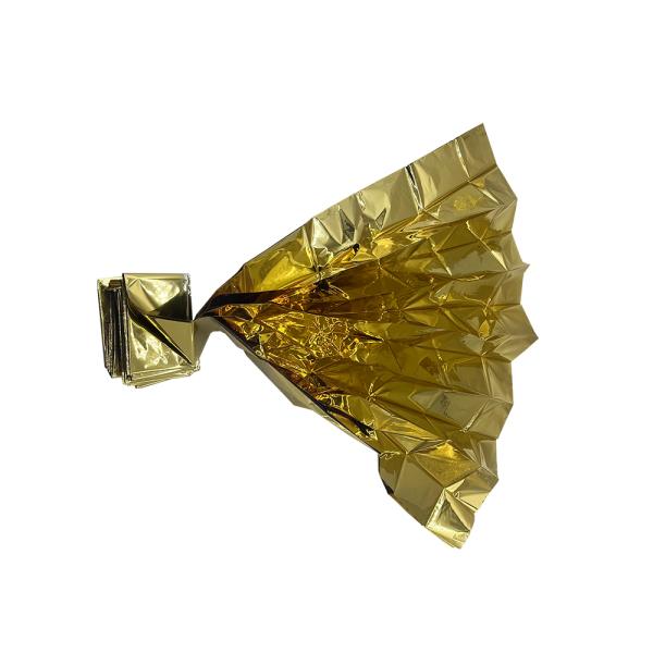 Light Weight Sheet Survival First Aid Aluminized Mylar Emergency Thermal Blanket Gold/Foil Blanket