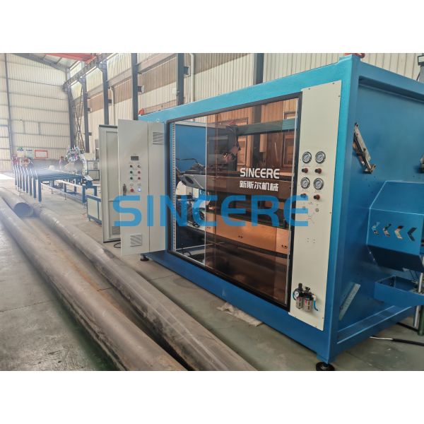 Plastic PE HDPE PPR Water Gas Supply Pipe Extrusion Production Machine