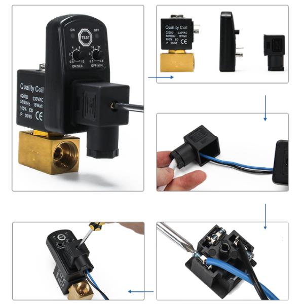 24V катушка клапана соленоида 113-030-0039 113-030-0040 AC 113-030-0029