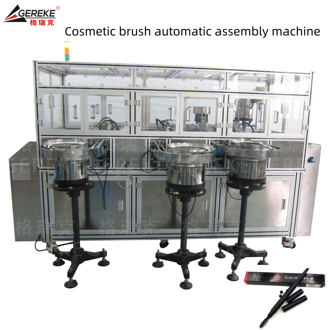 Cosmetic Brush Automatic Assembly Machine for Eyeliner Pen Eyebrow Pen