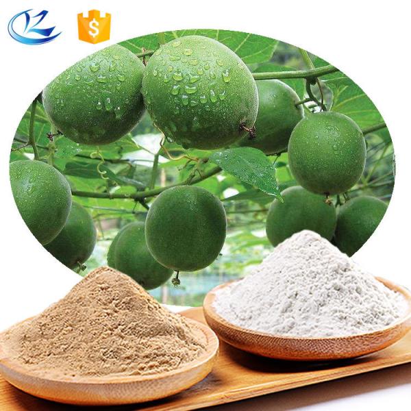 Produit alimentaire Extrait de plantes matières premières Édulcorant en vrac Monk Fruit Édulcorant V20-60%