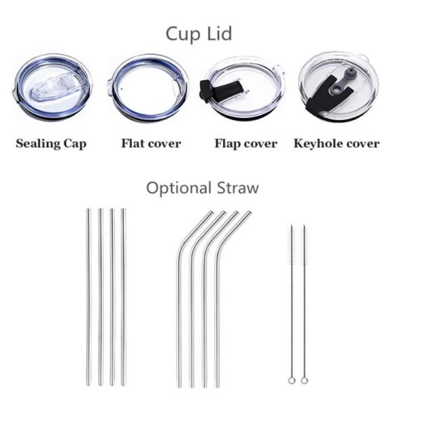 Exquisite Design Stainless Steel 20 Oz Tumbler Bulk With Lid And Straw Colored Powder Coated Wine Tumbler Double Wall Vacuum Insulated Easy To Clean