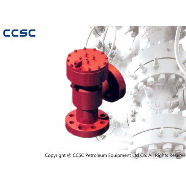 High Stability Actuated Choke Valve , Alloy Steel Hydraulic Choke Valve