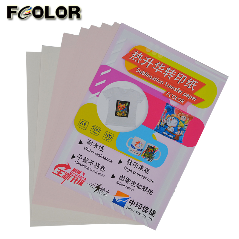 Wholesale High Quality Quick Dry Heat Transfer Sublimation Paper A4 for T-shirt and Mug