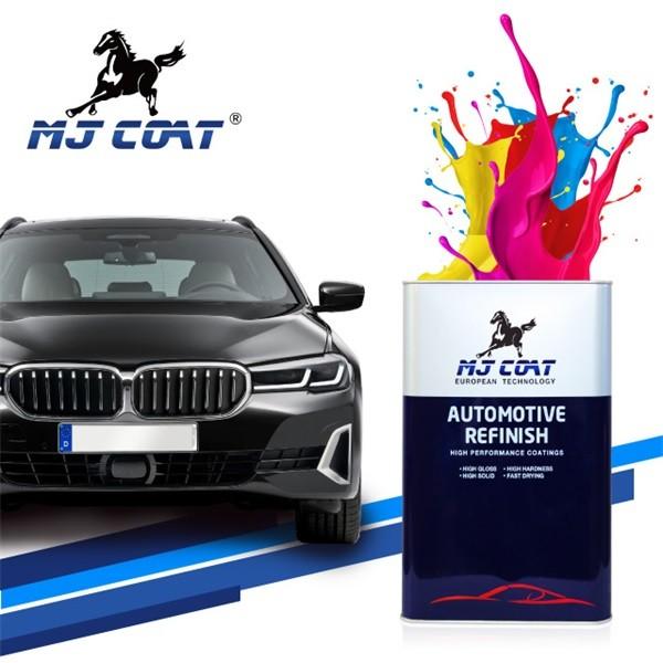 1K Solid Color Car Body Lacquer Weather Resistance Automotive Acrylic Lacquer