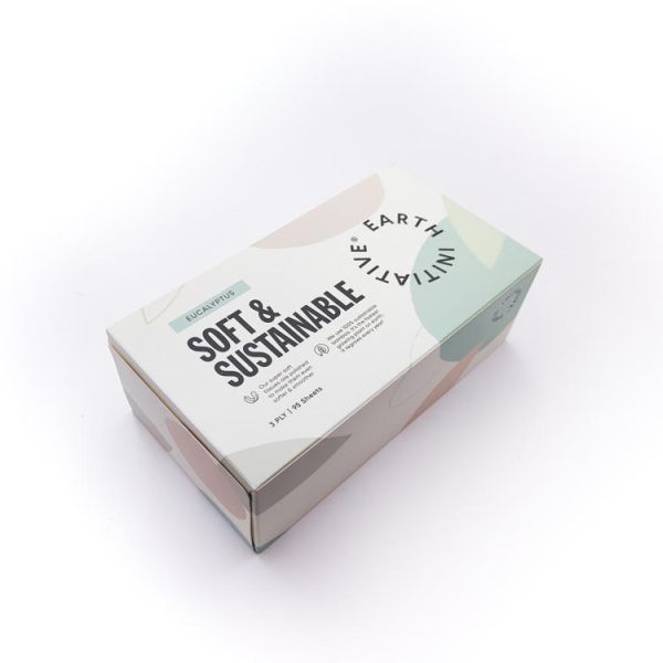 Wholesale High Quality 4 Ply Bamboo Soft Pocket Facial Tissues Natural Color Boxed Tissues