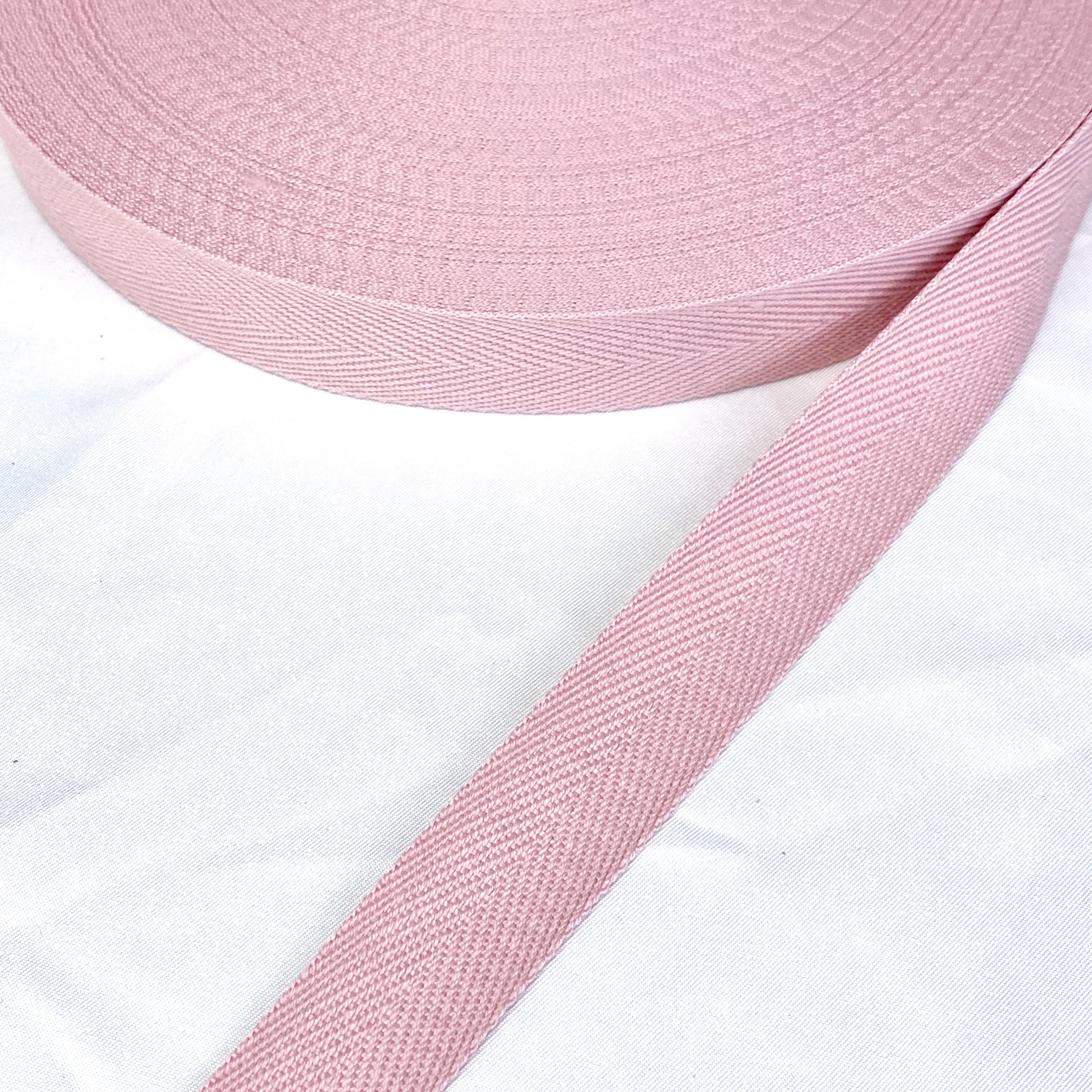 Herringbone polyester-cotton webbing Various colors Backpack strap Belt Handbag strap