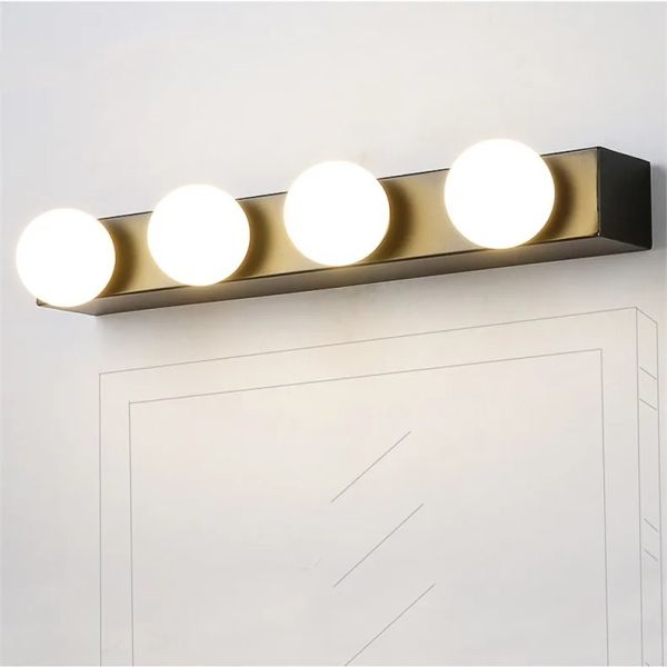 Bathroom Decor Mirror Light Dimming Cabinet Makeup Lights ball Around Mirror Wall Lamps (WH-MR-77)