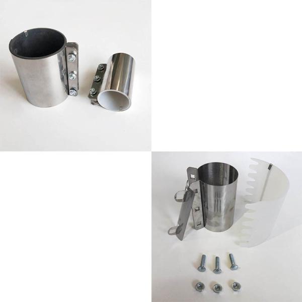 3Inch Connecting Industrial Vacuum Pipe Coupling With White Nitrile Rubber