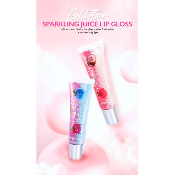 Private Label Rainbow Fruity Glitter Essence Lip Gloss For Kids OEM ODM Available