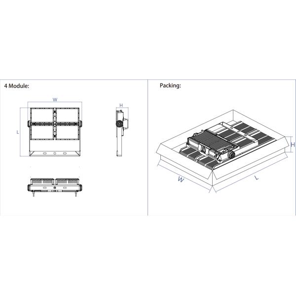 6 лет гарантии 240 Вт светодиодный стадионный светодиодный светодиод IP66 водонепроницаемый Новое поколение семьи Супермена III для футбольного поля