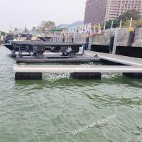 Cais da aproximação da ponte de flutuação do iate do pontão da doca de flutuação da liga de alumínio