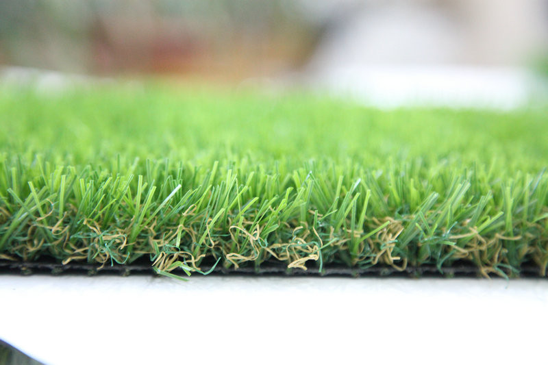 Multi function Durable Landscape / Residential Artificial Grass , Fake Grass For Lawn