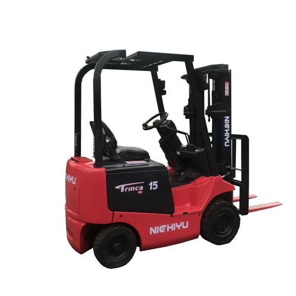 High cost-effective NICHIYU 1.5T Used Battery Forklift For Efficient Material Handling