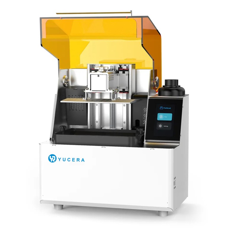 Yucera Multi Functional Digital Light Processing DLP 3D Printer with 192*120*100mm Printing Size and Double Linear Guide Z-axis for Dental Models