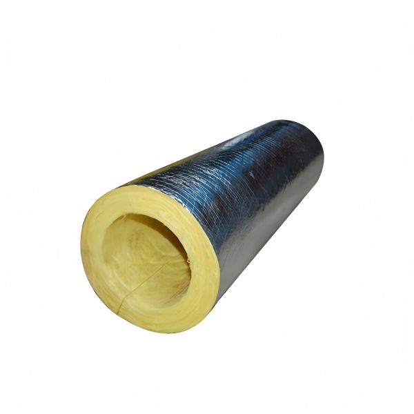 1200mm GlassWool Pipe Heat Insulation Flame Retardant Soundproof For HVAC Systems
