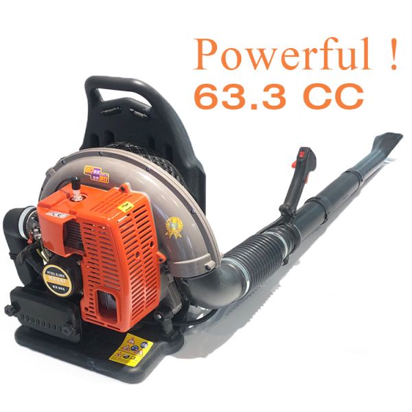 Wholesale 63CC Heavy Duty Gasoline Air Blower Petrol Leaf Blower 2 Stroke