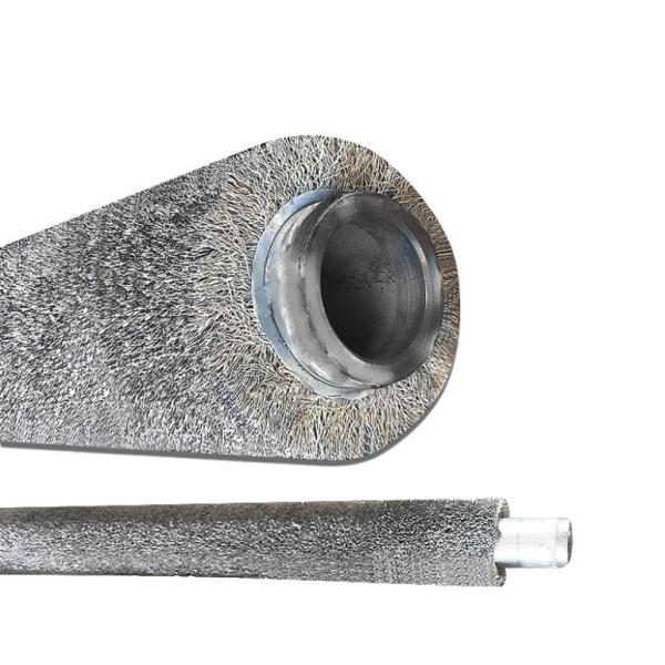 Stainless Steel Wire  Brush Roller Industrial Derusting Roller Galvanized Winding Brush Roller