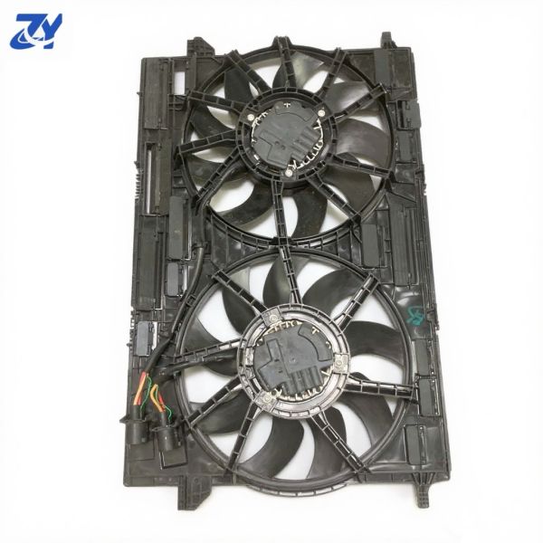 For  Lamborghini URUS Radiator Fan, with Control Unit OEM4M0121207A High-performance Automatic AC Cooling Condenser Fan